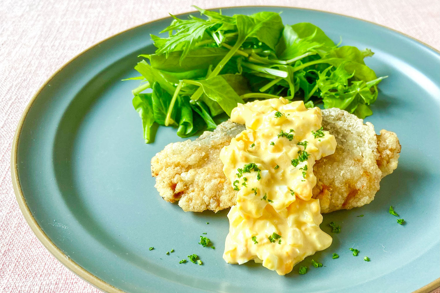 メルルーサの唐揚げ タルタルソース