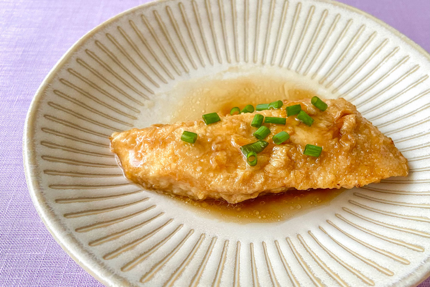 マカジキの生姜焼き